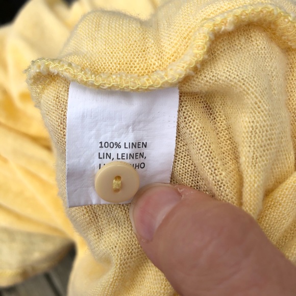 Anthropologie Deletta linen ruffle top! - Picture 8 of 10